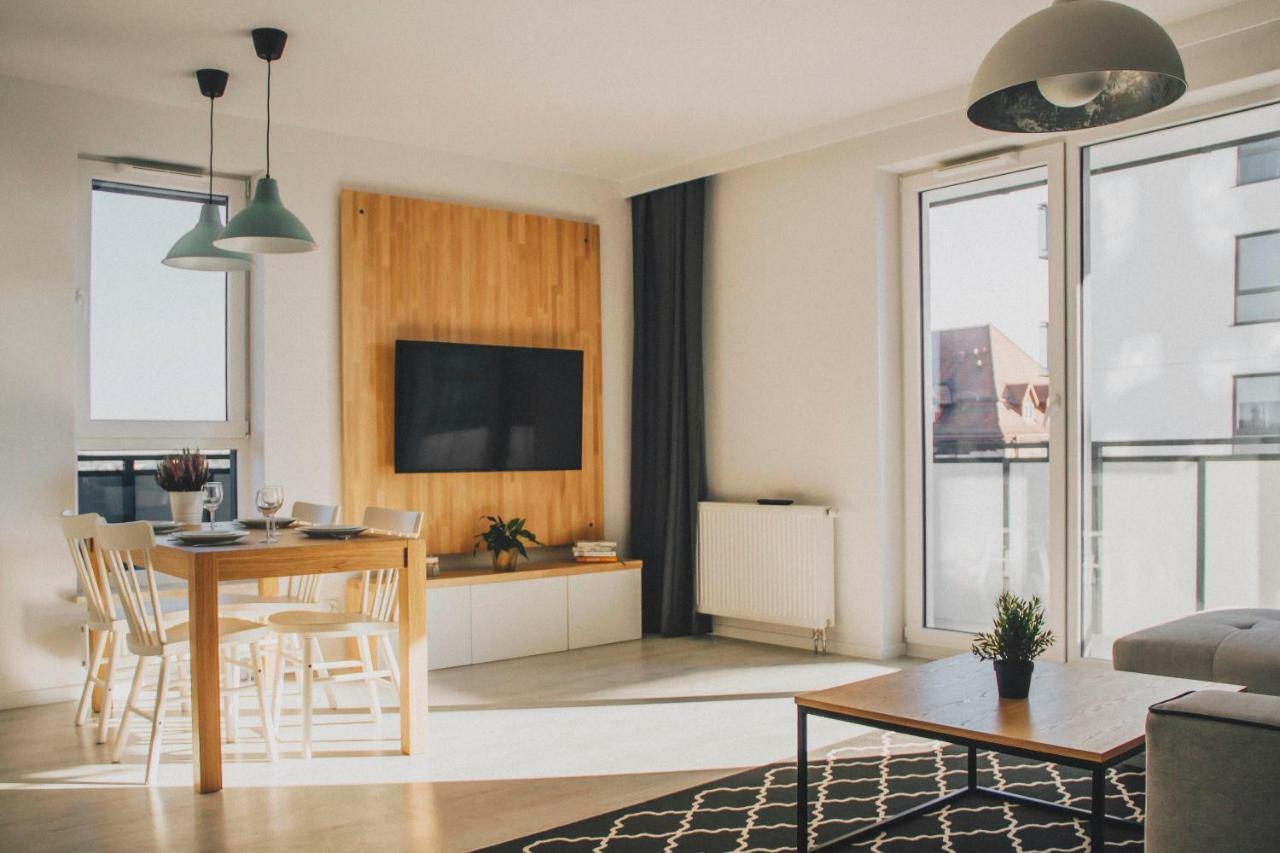 Pobookowane Stocznia Apartments Gdansk Ngoại thất bức ảnh